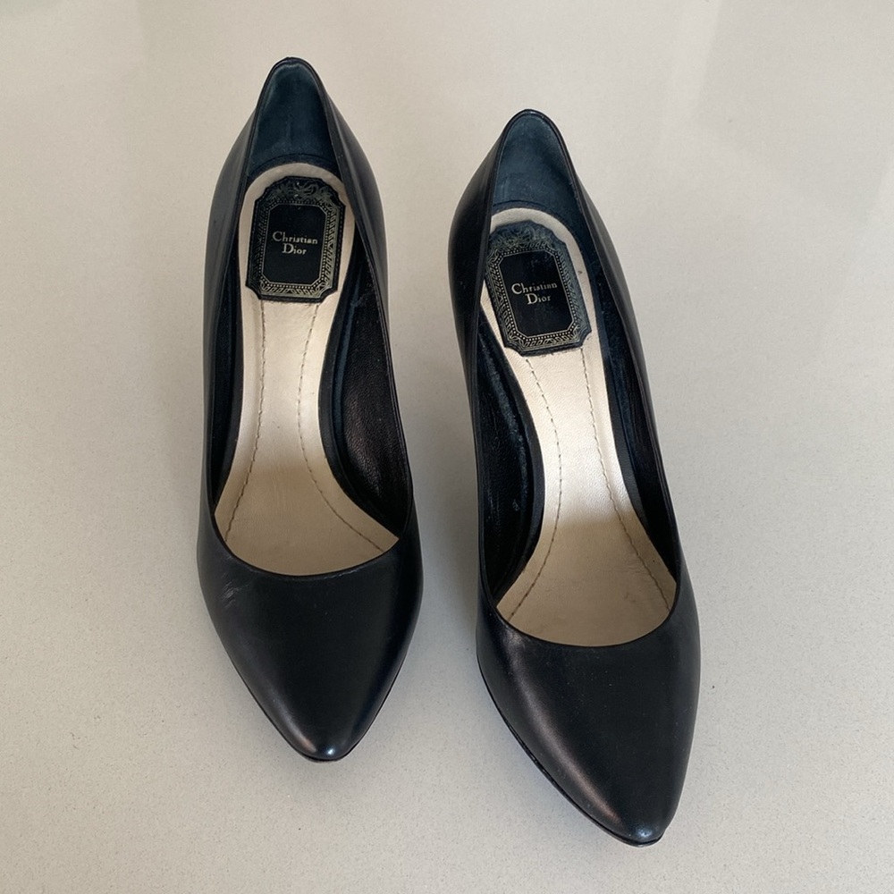Dior Black Heels 7.5